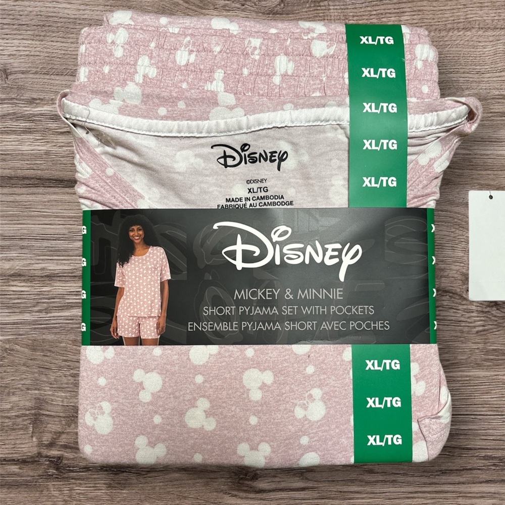 Disney Pink Mickey & Minnie Sleepwear Set